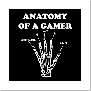 Anatomy of a Gamer Posters and Art